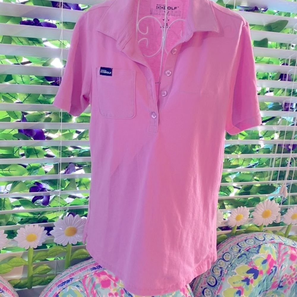 Skechers GoGolf pink golf top